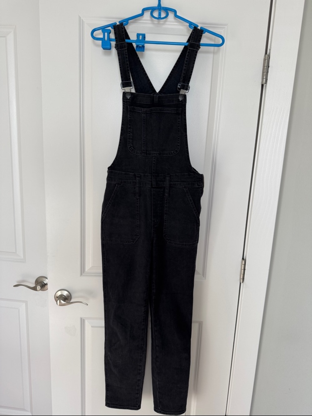 Madewell Black Overalls